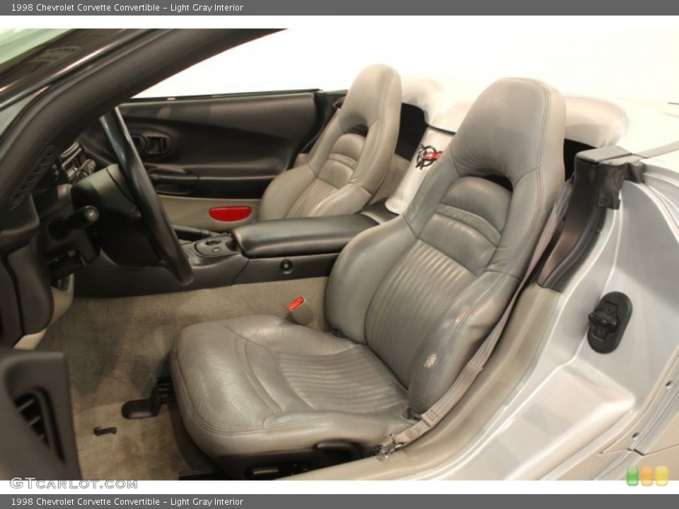 Light Gray Interior Front Seat for the 1998 Chevrolet Corvette Convertible #79967257