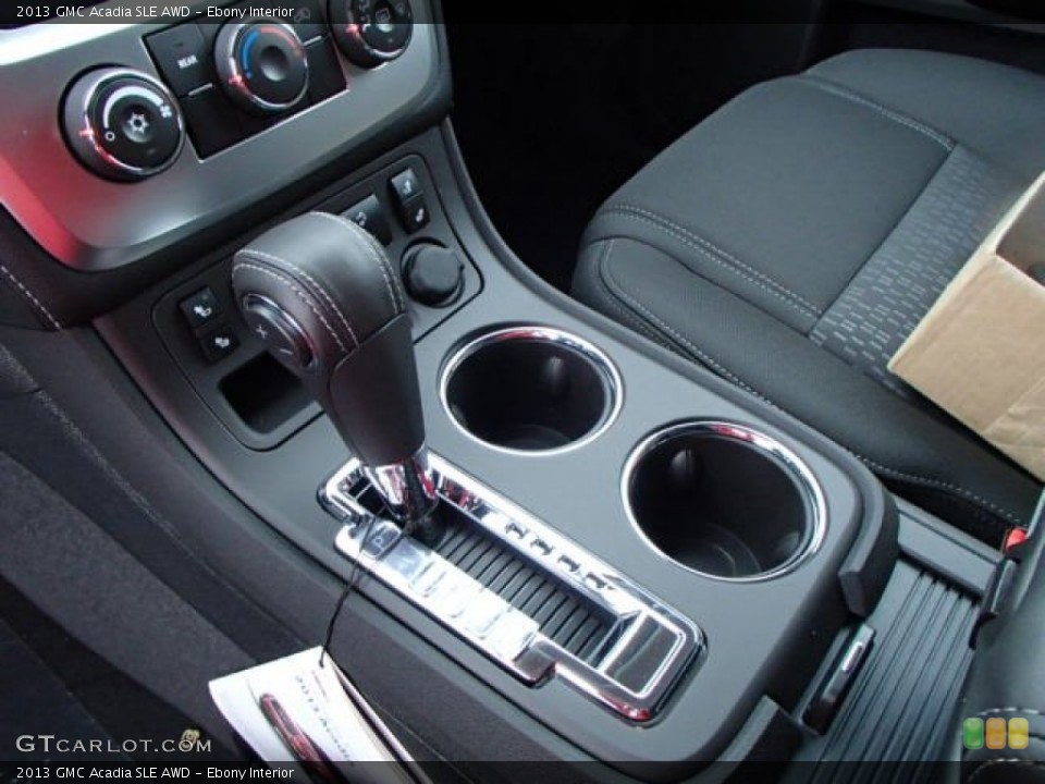 Ebony Interior Transmission for the 2013 GMC Acadia SLE AWD #79967604