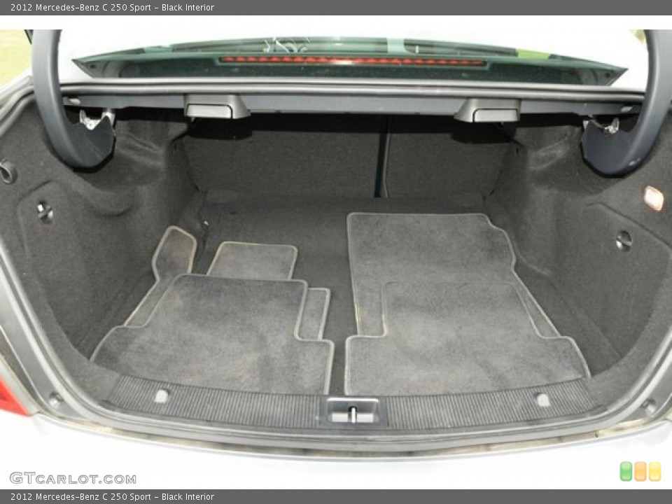 Black Interior Trunk for the 2012 Mercedes-Benz C 250 Sport #79971645