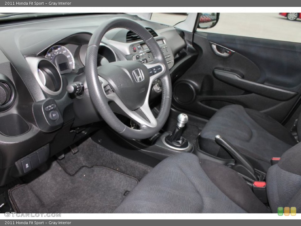 Gray Interior Photo for the 2011 Honda Fit Sport #79971876