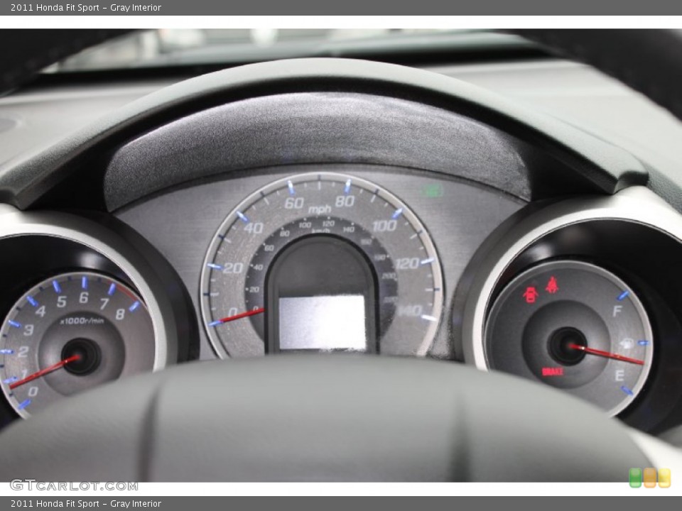 Gray Interior Gauges for the 2011 Honda Fit Sport #79972075