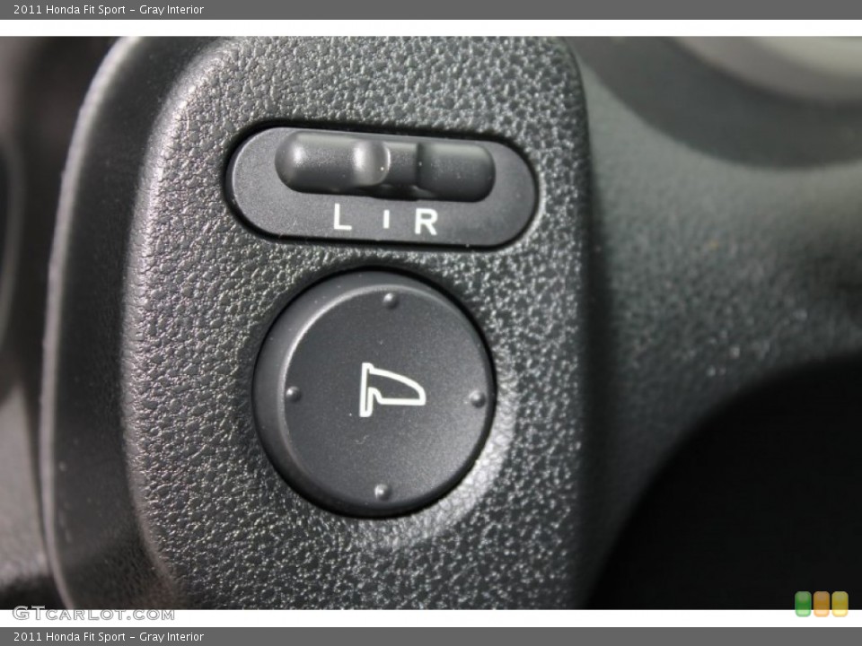 Gray Interior Controls for the 2011 Honda Fit Sport #79972096