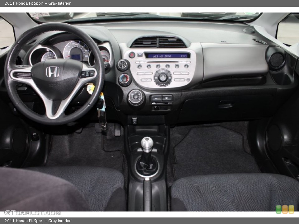Gray Interior Dashboard for the 2011 Honda Fit Sport #79972193
