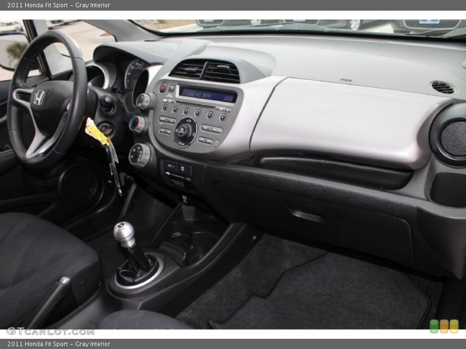 Gray Interior Dashboard for the 2011 Honda Fit Sport #79972399