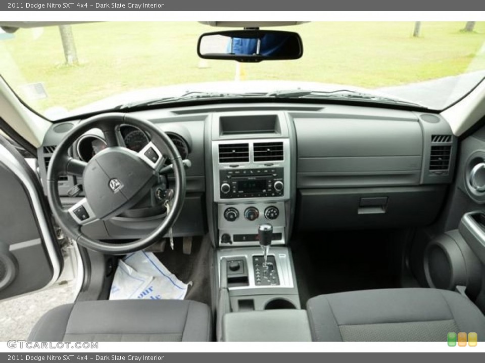 Dark Slate Gray Interior Dashboard for the 2011 Dodge Nitro SXT 4x4 #79973311