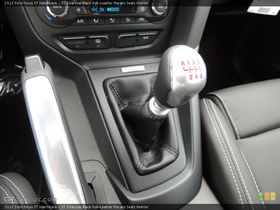 ST Charcoal Black Full-Leather Recaro Seats Interior Transmission for the 2013 Ford Focus ST Hatchback #79973582