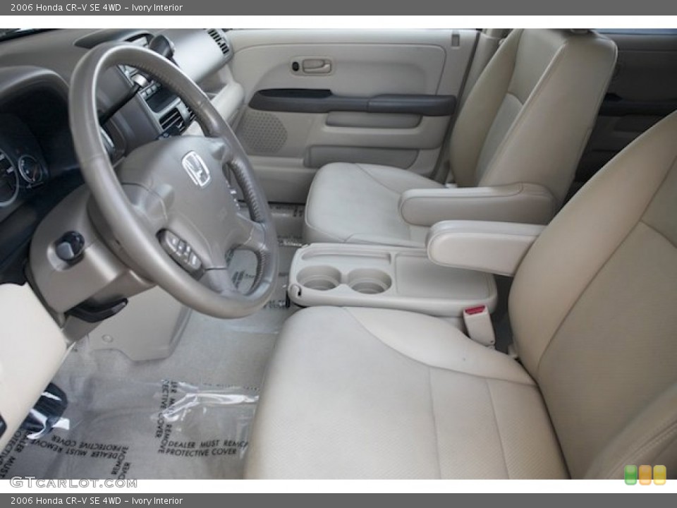 Ivory Interior Photo for the 2006 Honda CR-V SE 4WD #79974493