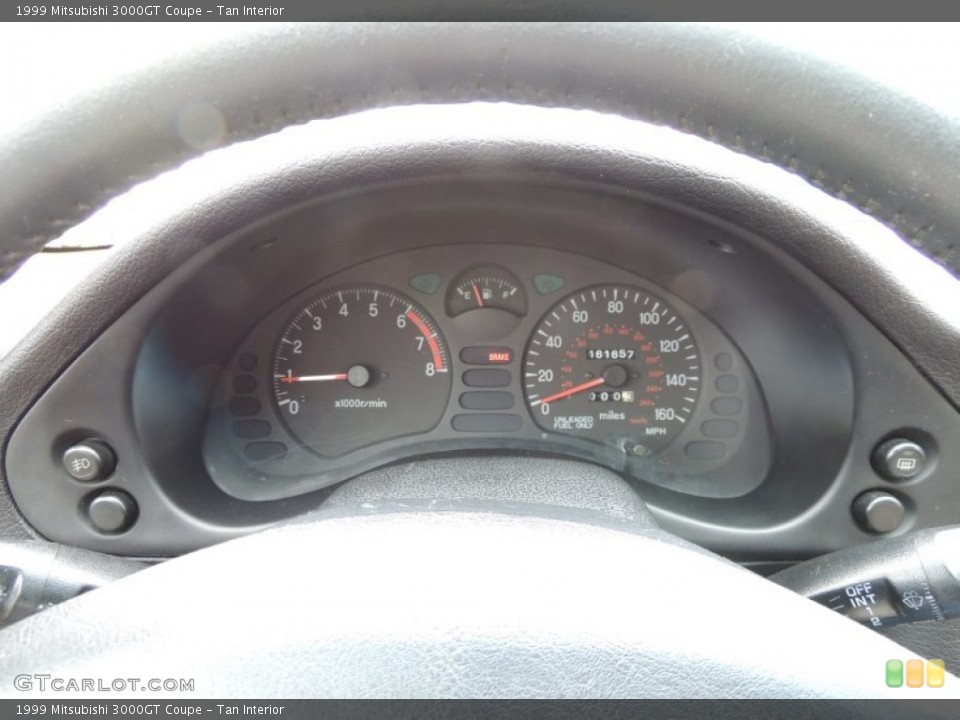 Tan Interior Gauges for the 1999 Mitsubishi 3000GT Coupe #79974592