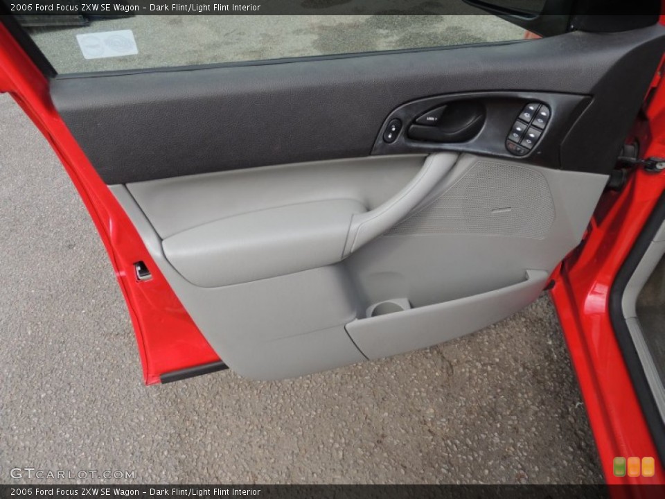Dark Flint/Light Flint Interior Door Panel for the 2006 Ford Focus ZXW SE Wagon #79974785