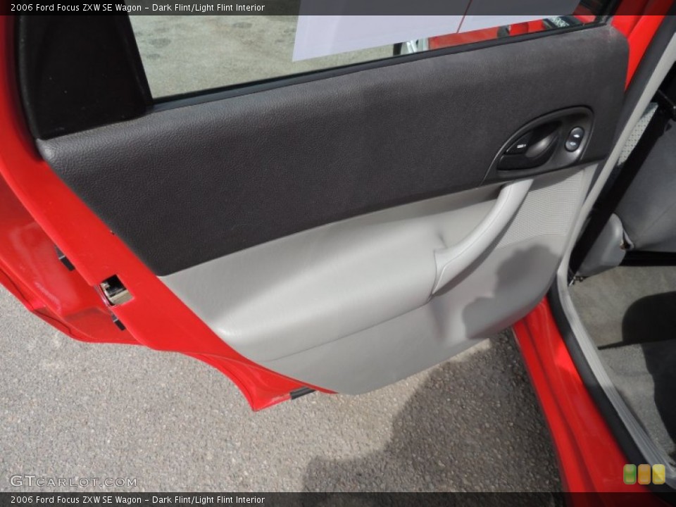 Dark Flint/Light Flint Interior Door Panel for the 2006 Ford Focus ZXW SE Wagon #79974841