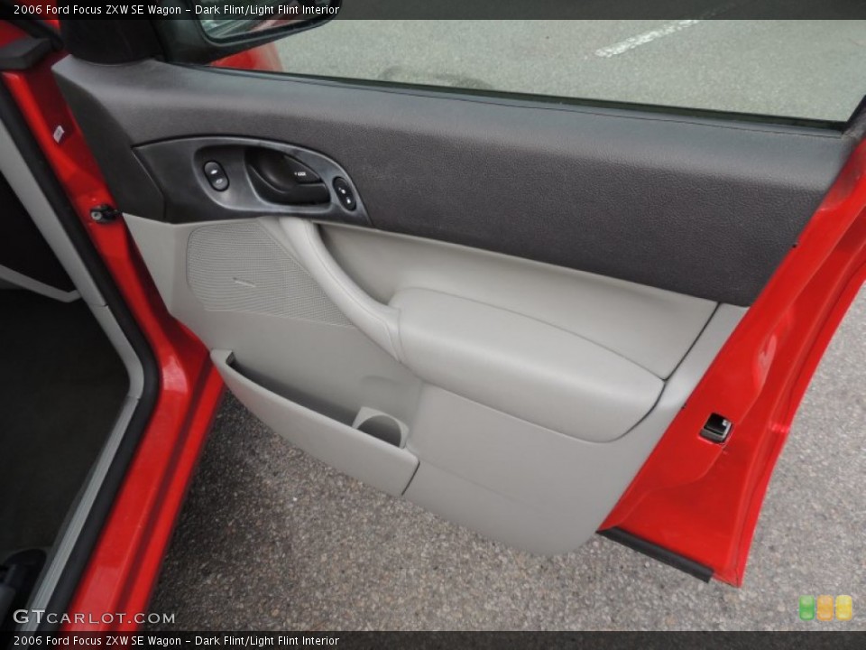 Dark Flint/Light Flint Interior Door Panel for the 2006 Ford Focus ZXW SE Wagon #79974884
