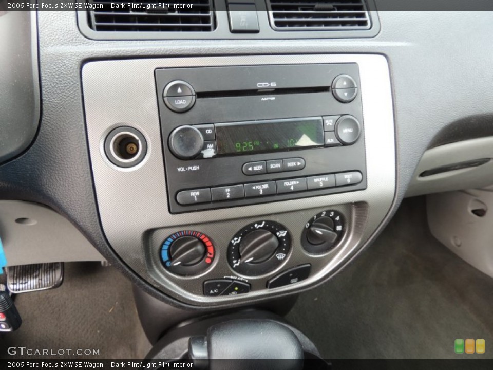 Dark Flint/Light Flint Interior Controls for the 2006 Ford Focus ZXW SE Wagon #79975136