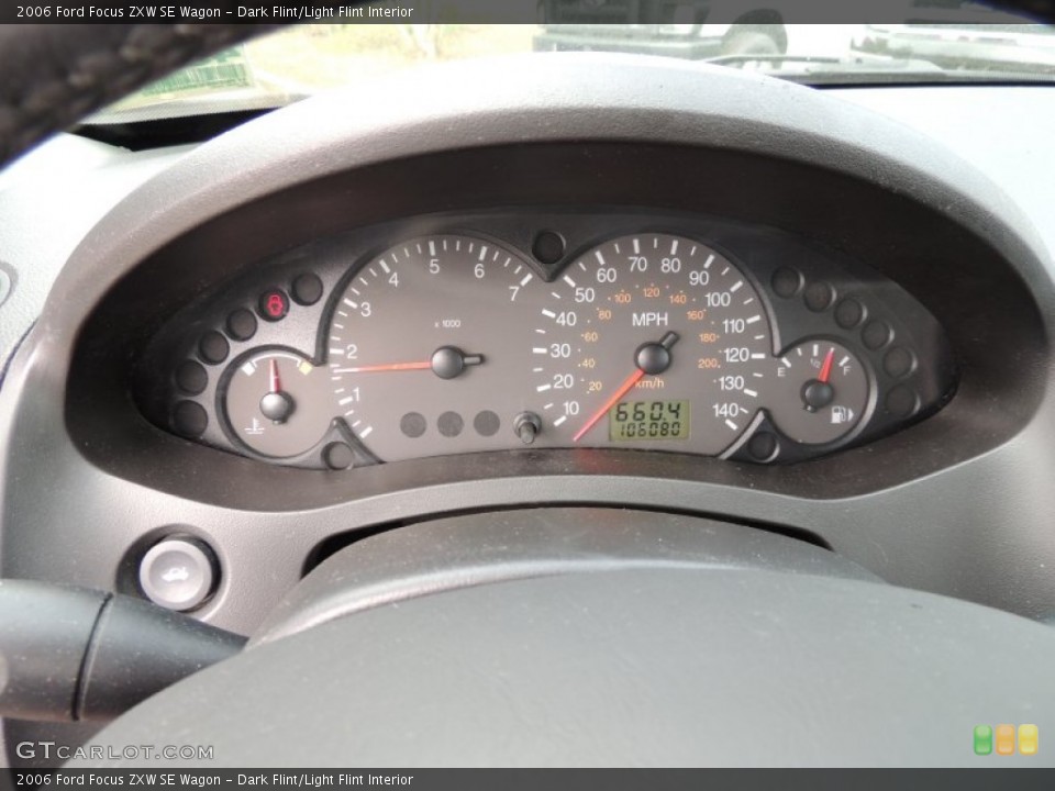 Dark Flint/Light Flint Interior Gauges for the 2006 Ford Focus ZXW SE Wagon #79975182