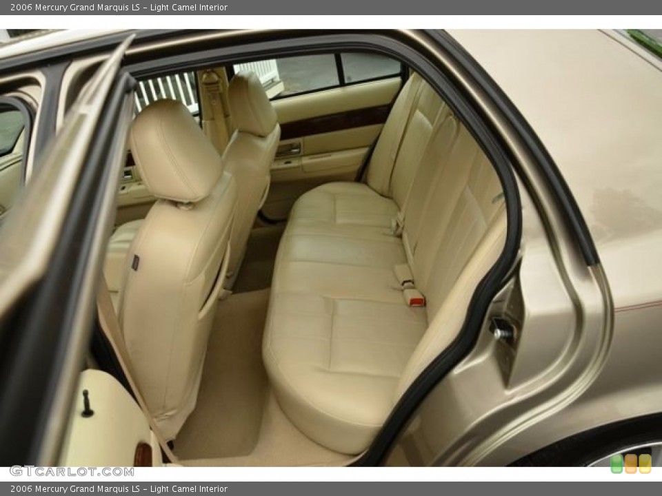 Light Camel Interior Rear Seat for the 2006 Mercury Grand Marquis LS #79976015