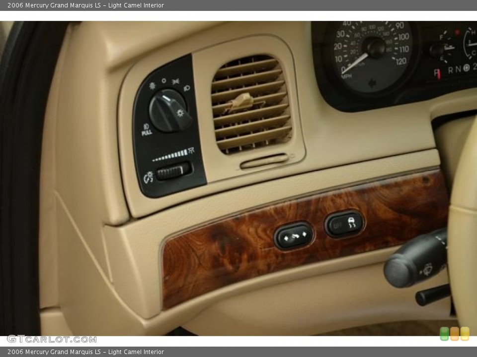 Light Camel Interior Controls for the 2006 Mercury Grand Marquis LS #79976164