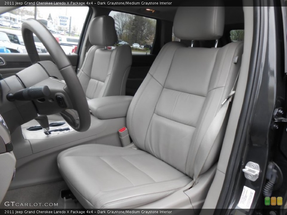 Dark Graystone/Medium Graystone Interior Front Seat for the 2011 Jeep Grand Cherokee Laredo X Package 4x4 #79977373