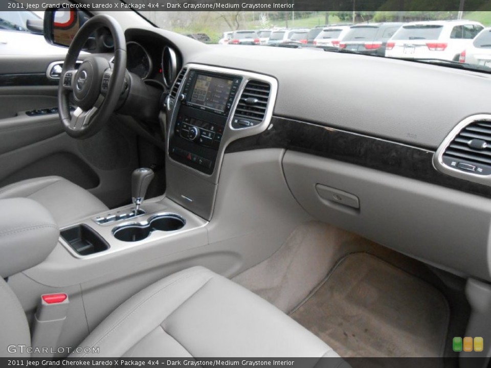 Dark Graystone/Medium Graystone Interior Dashboard for the 2011 Jeep Grand Cherokee Laredo X Package 4x4 #79977392