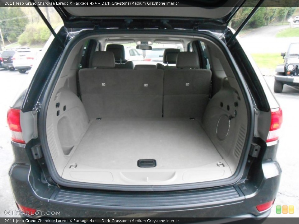 Dark Graystone/Medium Graystone Interior Trunk for the 2011 Jeep Grand Cherokee Laredo X Package 4x4 #79977488