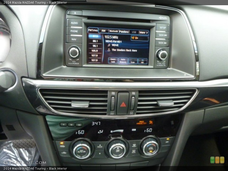 Black Interior Controls for the 2014 Mazda MAZDA6 Touring #79979675