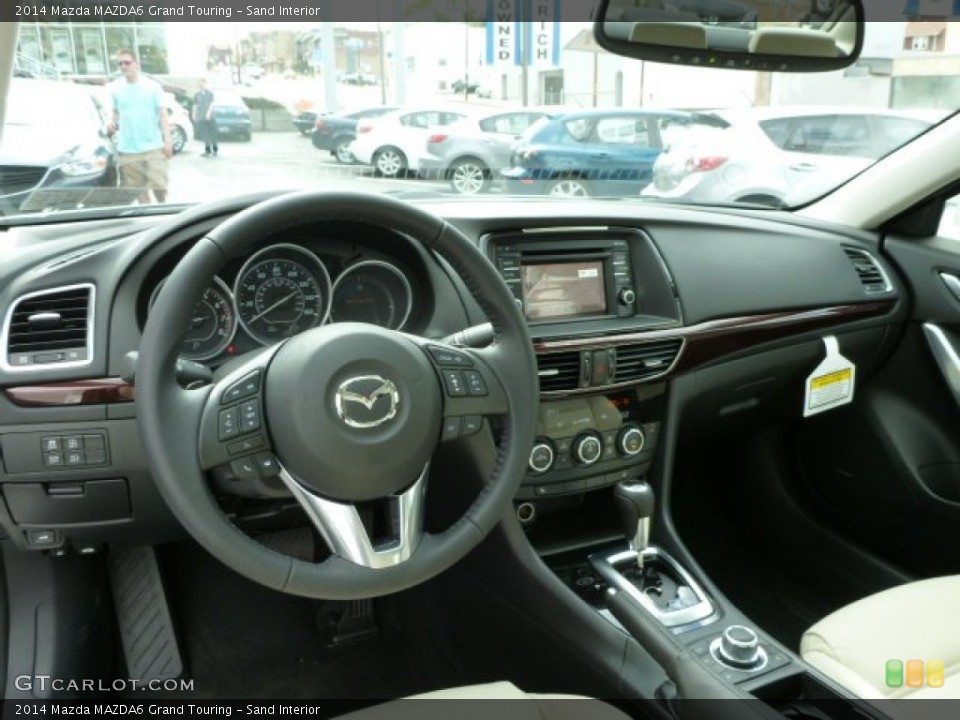 Sand Interior Dashboard for the 2014 Mazda MAZDA6 Grand Touring #79979923