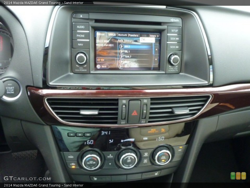 Sand Interior Controls for the 2014 Mazda MAZDA6 Grand Touring #79980038