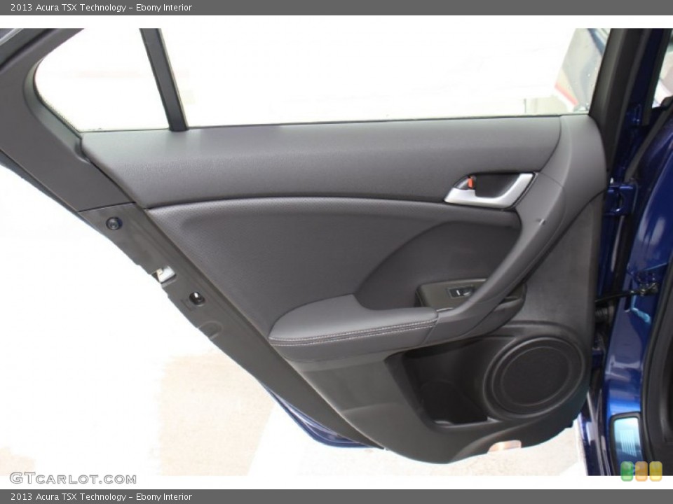 Ebony Interior Door Panel for the 2013 Acura TSX Technology #79980217