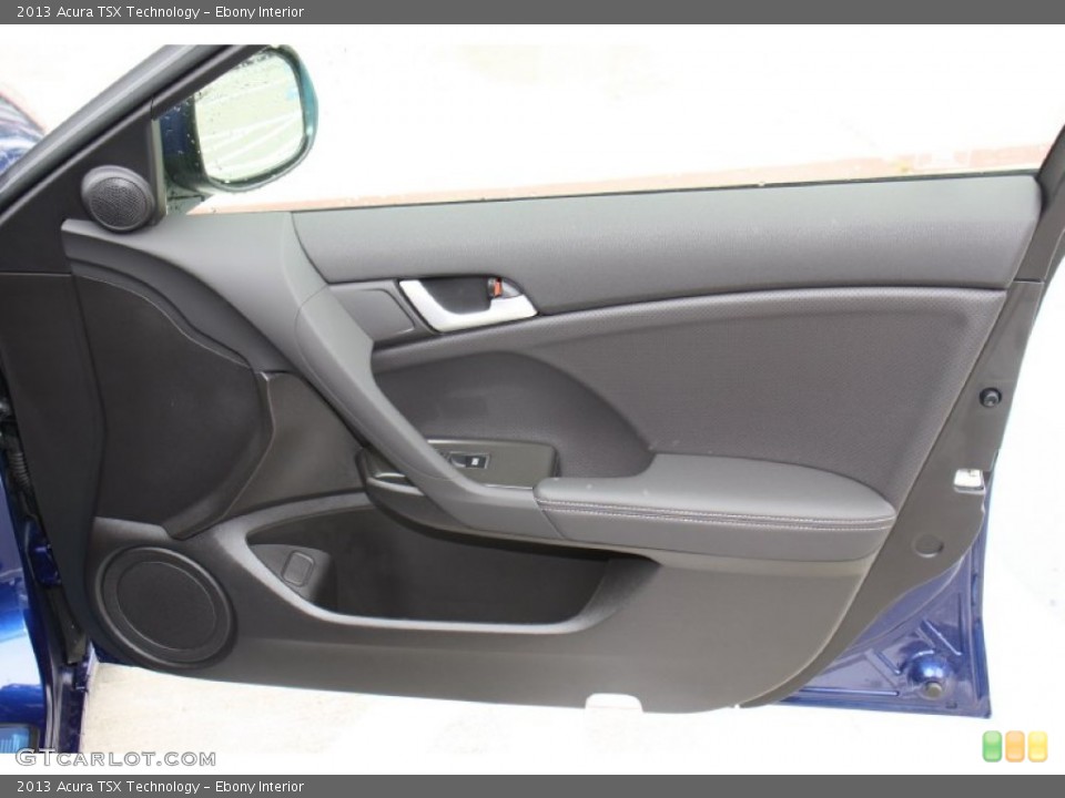Ebony Interior Door Panel for the 2013 Acura TSX Technology #79980323