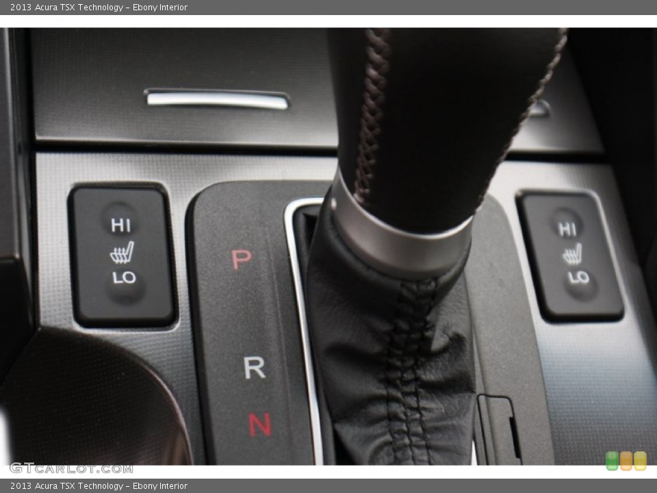Ebony Interior Controls for the 2013 Acura TSX Technology #79980545