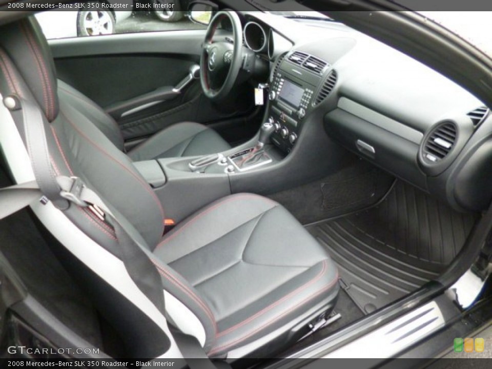 Black Interior Photo for the 2008 Mercedes-Benz SLK 350 Roadster #79982201