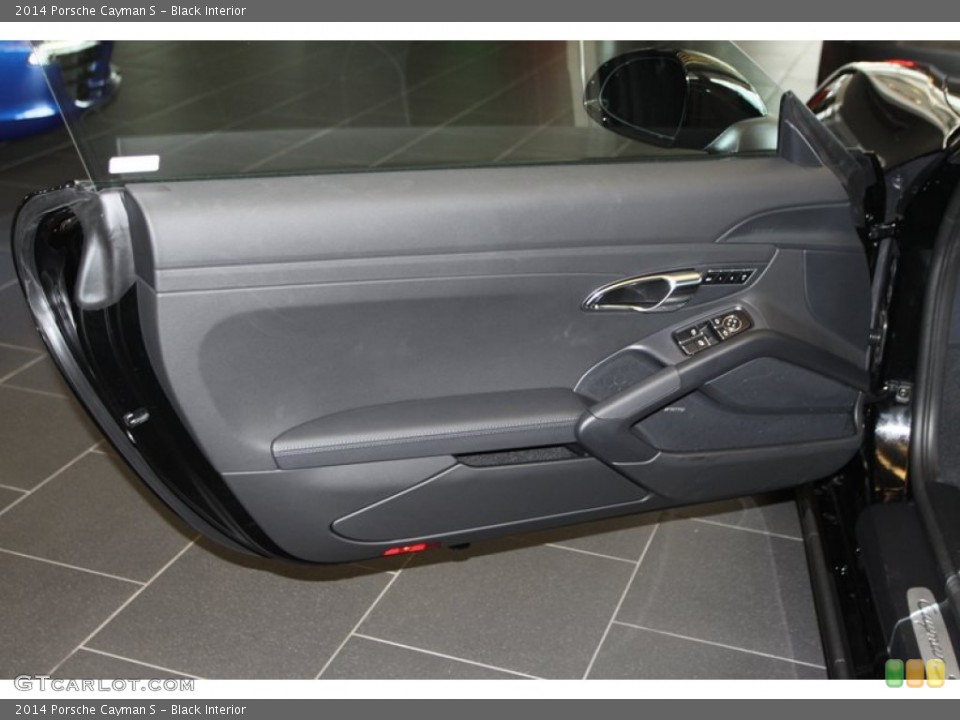 Black Interior Door Panel for the 2014 Porsche Cayman S #79983212