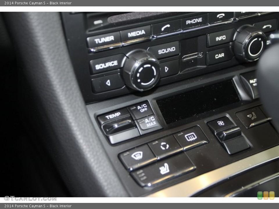 Black Interior Controls for the 2014 Porsche Cayman S #79983317