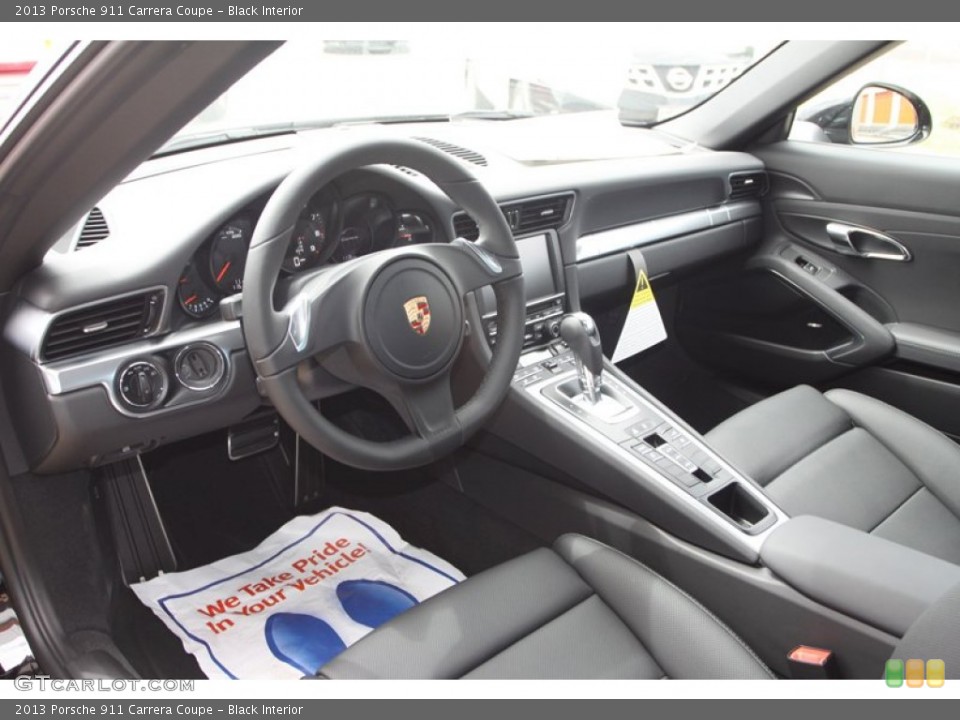 Black Interior Photo for the 2013 Porsche 911 Carrera Coupe #79984223