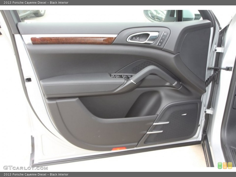 Black Interior Door Panel for the 2013 Porsche Cayenne Diesel #79984724