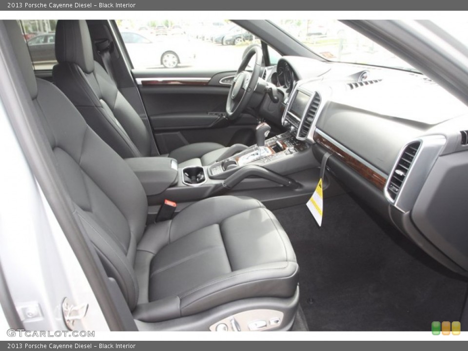 Black Interior Front Seat for the 2013 Porsche Cayenne Diesel #79985006