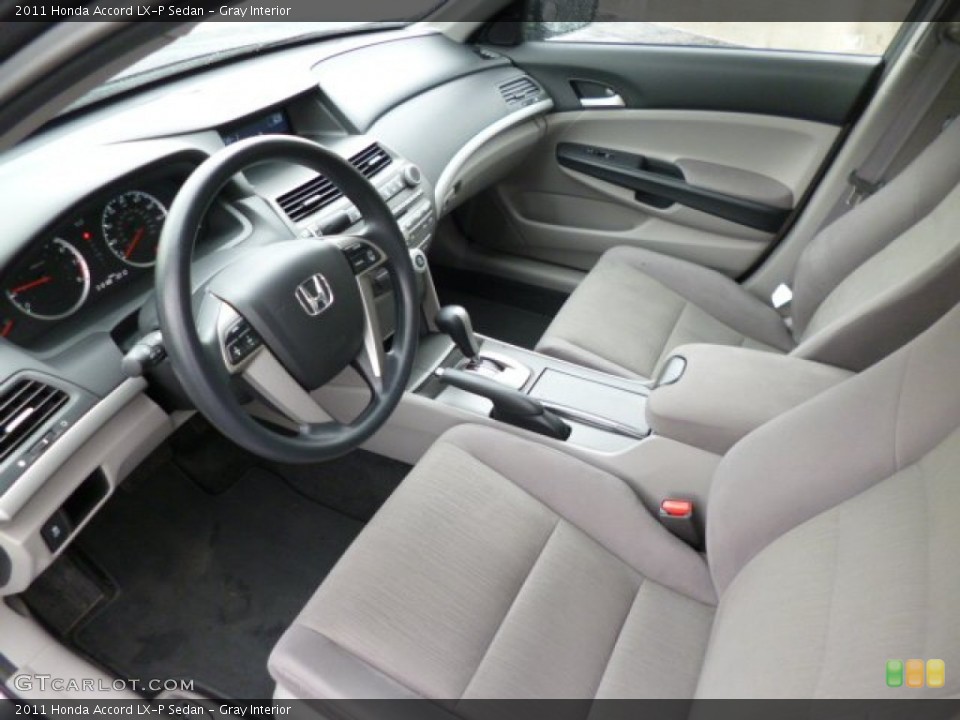 Gray Interior Photo for the 2011 Honda Accord LX-P Sedan #79987566