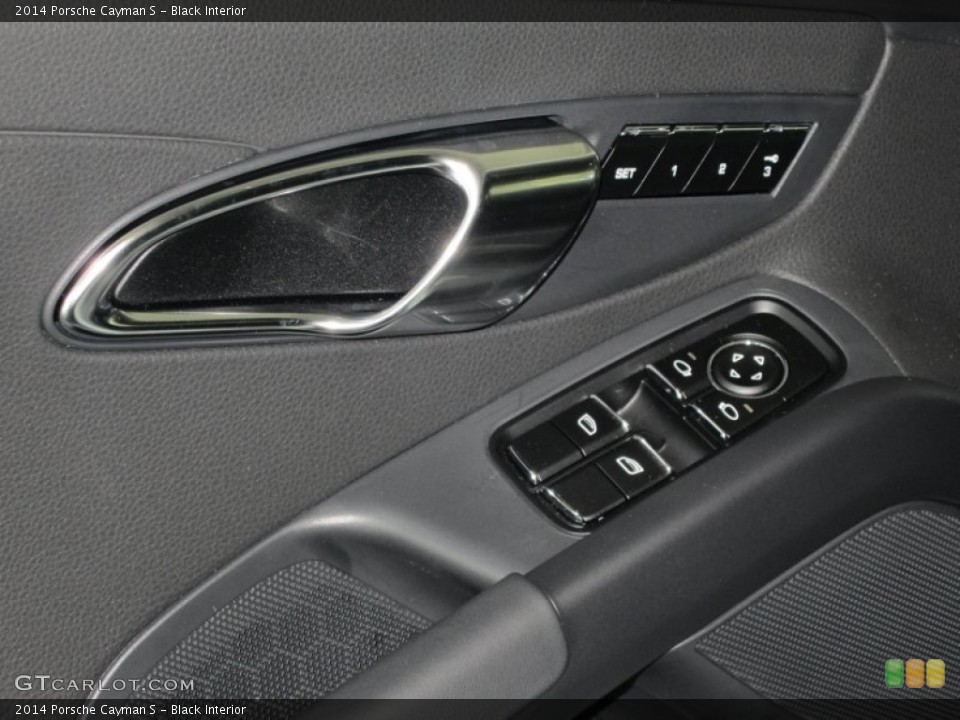 Black Interior Controls for the 2014 Porsche Cayman S #79992489