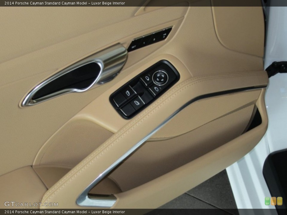 Luxor Beige Interior Controls for the 2014 Porsche Cayman  #79993242