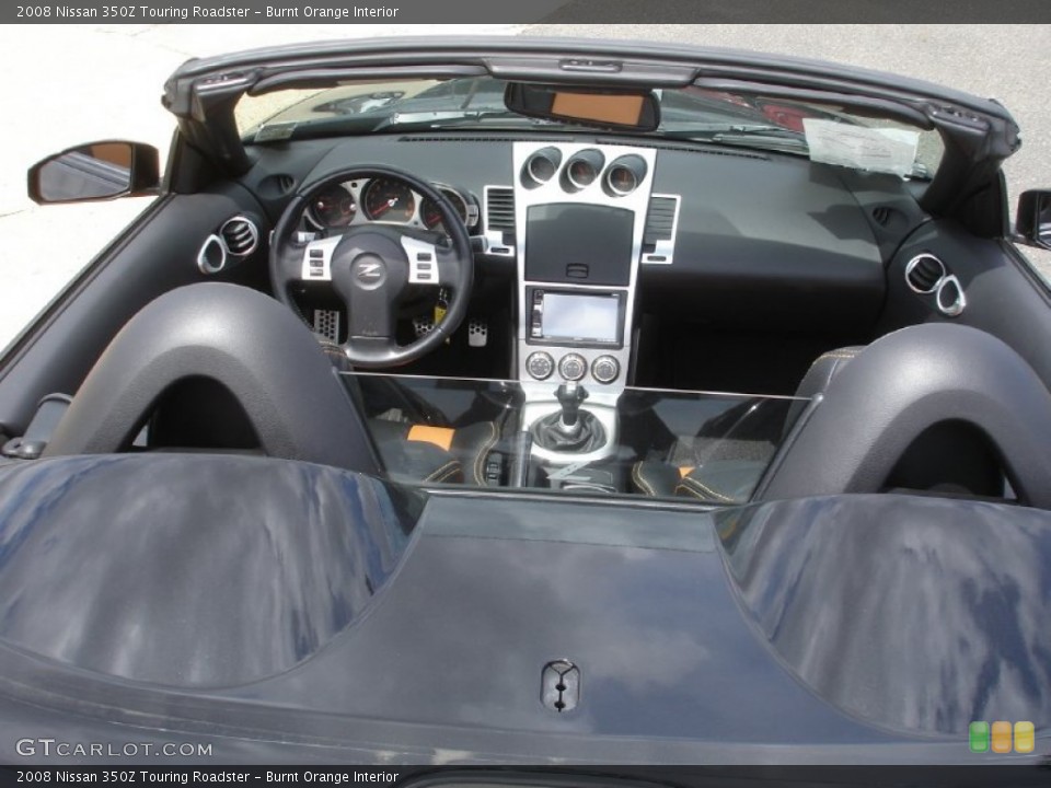 Burnt Orange Interior Dashboard for the 2008 Nissan 350Z Touring Roadster #79993421