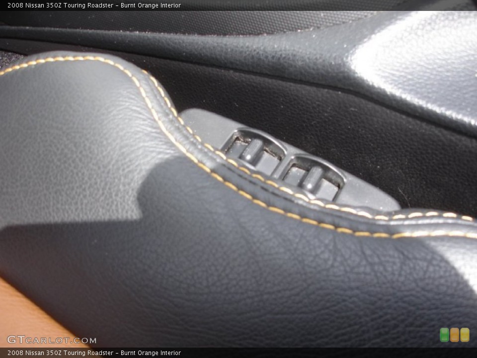 Burnt Orange Interior Controls for the 2008 Nissan 350Z Touring Roadster #79993444