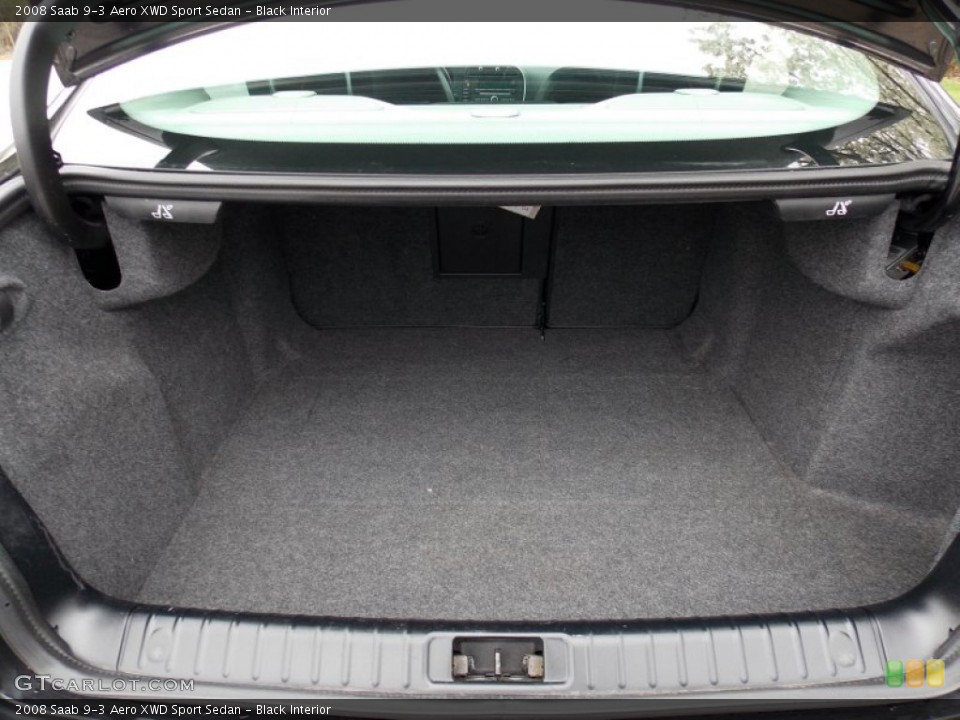 Black Interior Trunk for the 2008 Saab 9-3 Aero XWD Sport Sedan #79994136