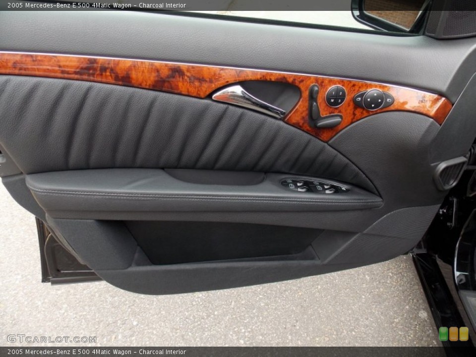 Charcoal Interior Door Panel for the 2005 Mercedes-Benz E 500 4Matic Wagon #79994510