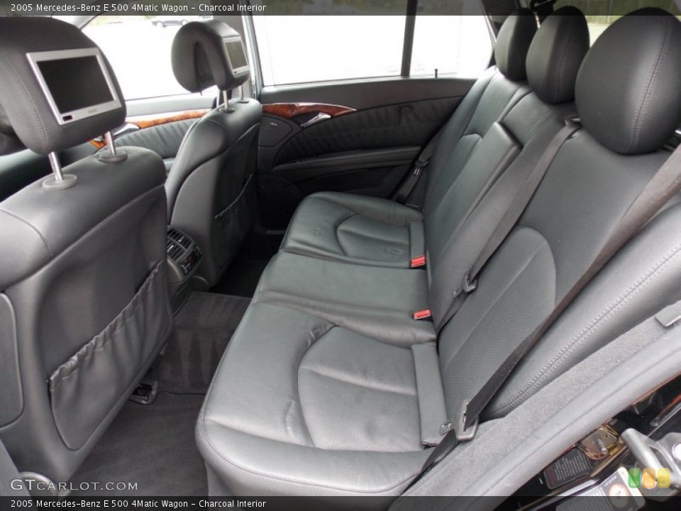 Charcoal Interior Rear Seat for the 2005 Mercedes-Benz E 500 4Matic Wagon #79994557