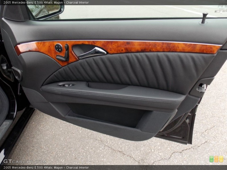 Charcoal Interior Door Panel for the 2005 Mercedes-Benz E 500 4Matic Wagon #79994628