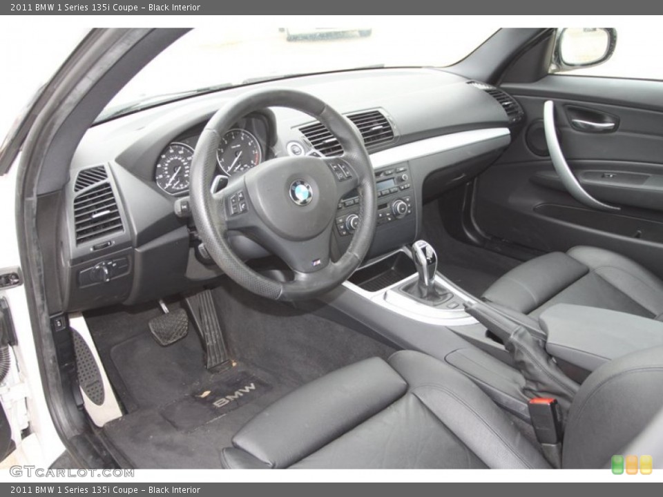 Black Interior Photo for the 2011 BMW 1 Series 135i Coupe #79998035