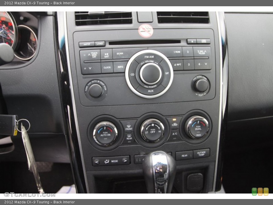 Black Interior Controls for the 2012 Mazda CX-9 Touring #79998980