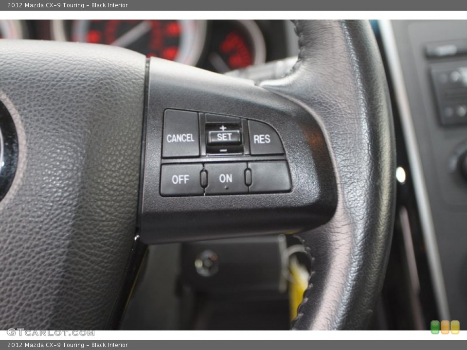 Black Interior Controls for the 2012 Mazda CX-9 Touring #79998997
