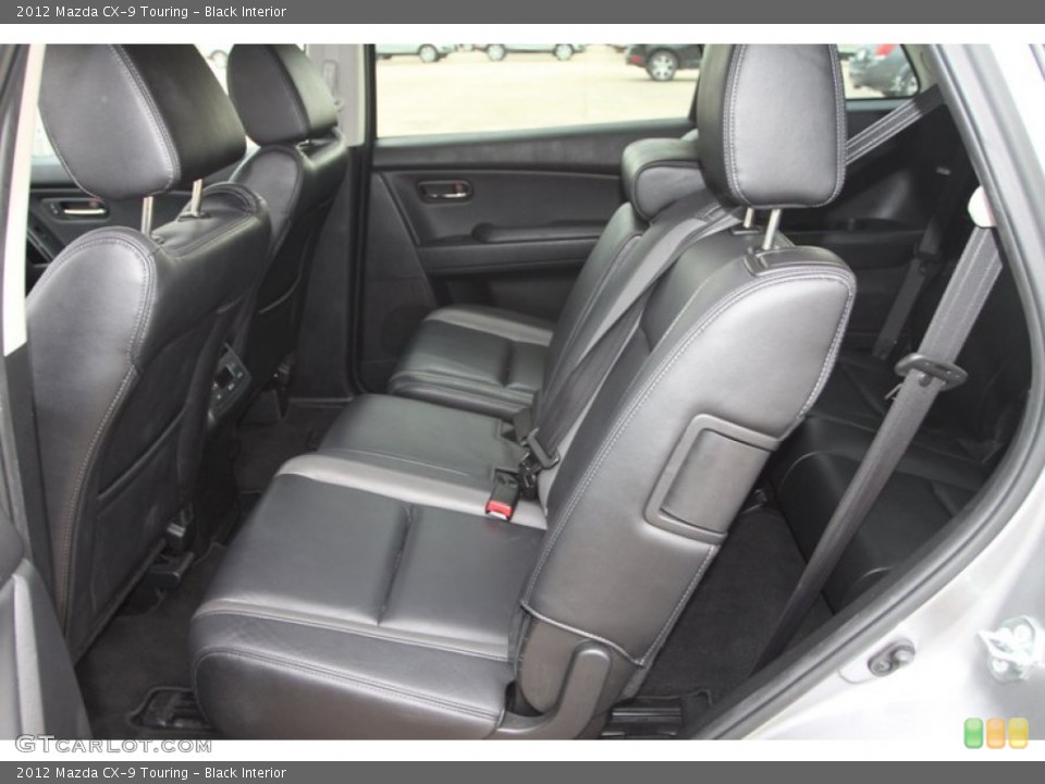 Black Interior Rear Seat for the 2012 Mazda CX-9 Touring #79999055