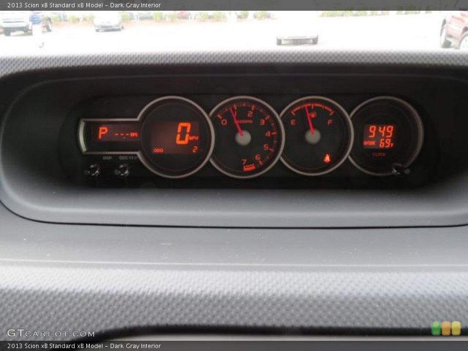 Dark Gray Interior Gauges for the 2013 Scion xB  #79999925