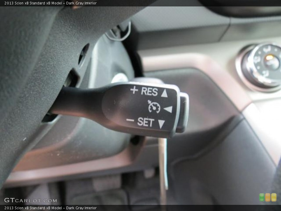 Dark Gray Interior Controls for the 2013 Scion xB  #79999994