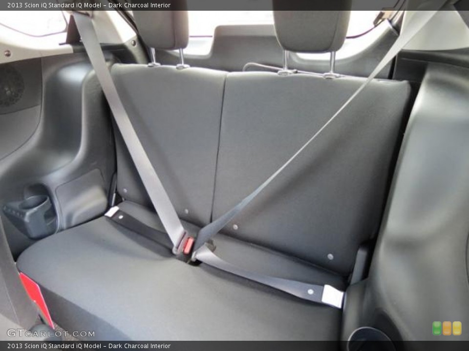 Dark Charcoal Interior Rear Seat for the 2013 Scion iQ  #80000579